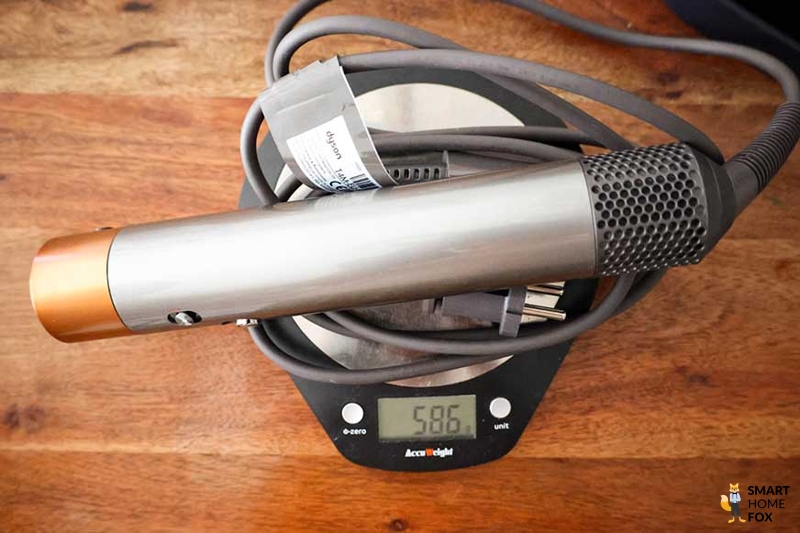 Взвешивание стайлера Airwrap.